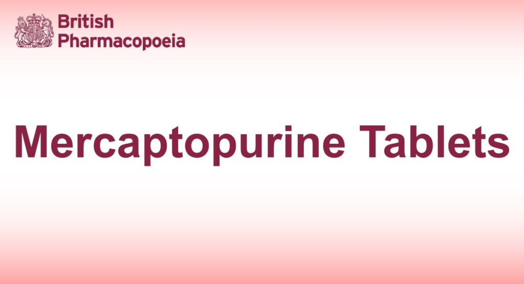 Mercaptopurine Tablets