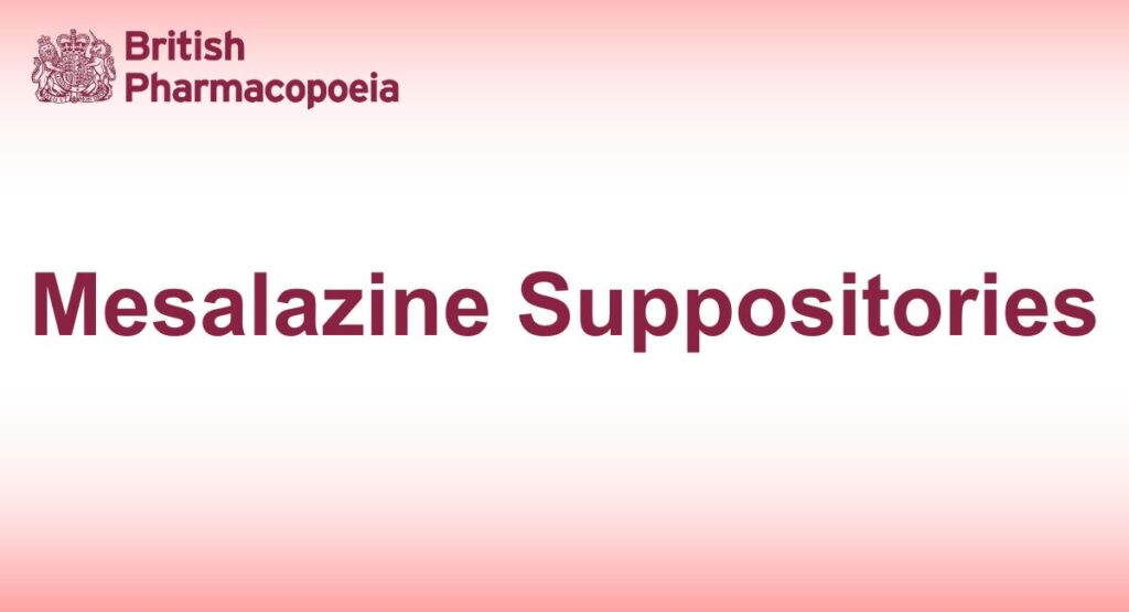Mesalazine Suppositories