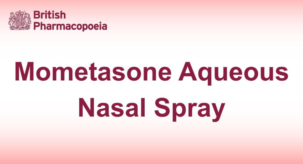 Mometasone Aqueous Nasal Spray