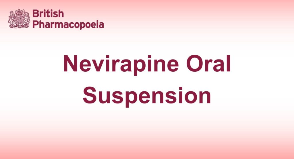 Nevirapine Oral Suspension