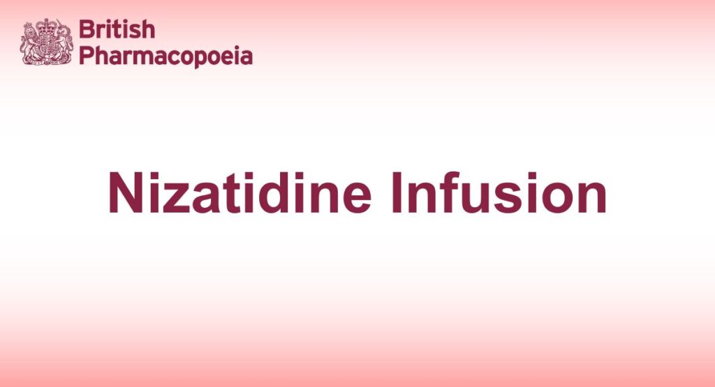 Nizatidine Infusion