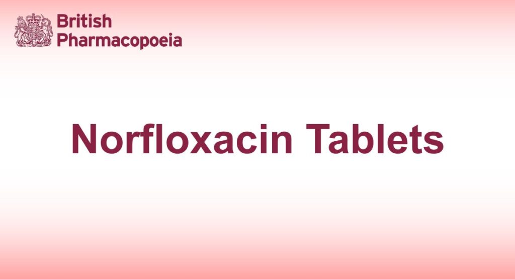 Norfloxacin Tablets