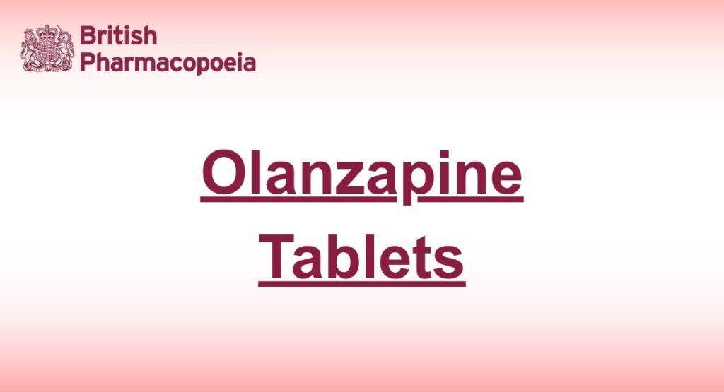 Olanzapine Tablets
