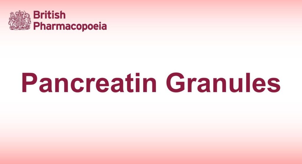 Pancreatin Granules