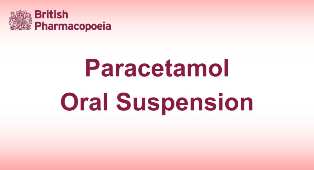 Paracetamol Oral Suspension