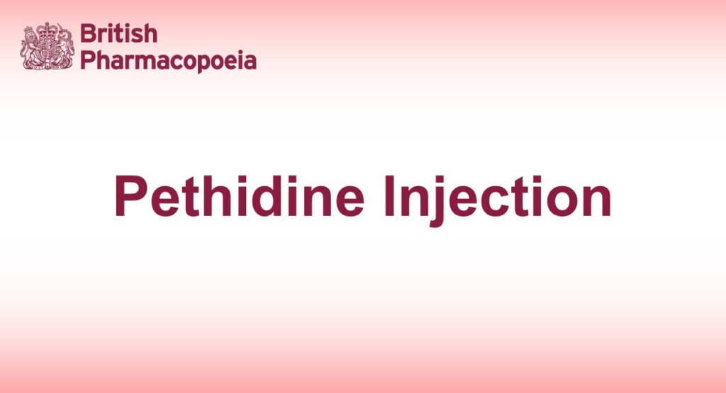 Pethidine Injection