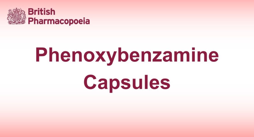 Phenoxybenzamine Capsules