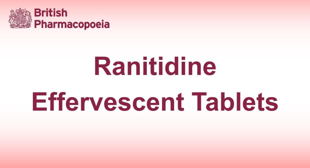 Ranitidine Effervescent Tablets