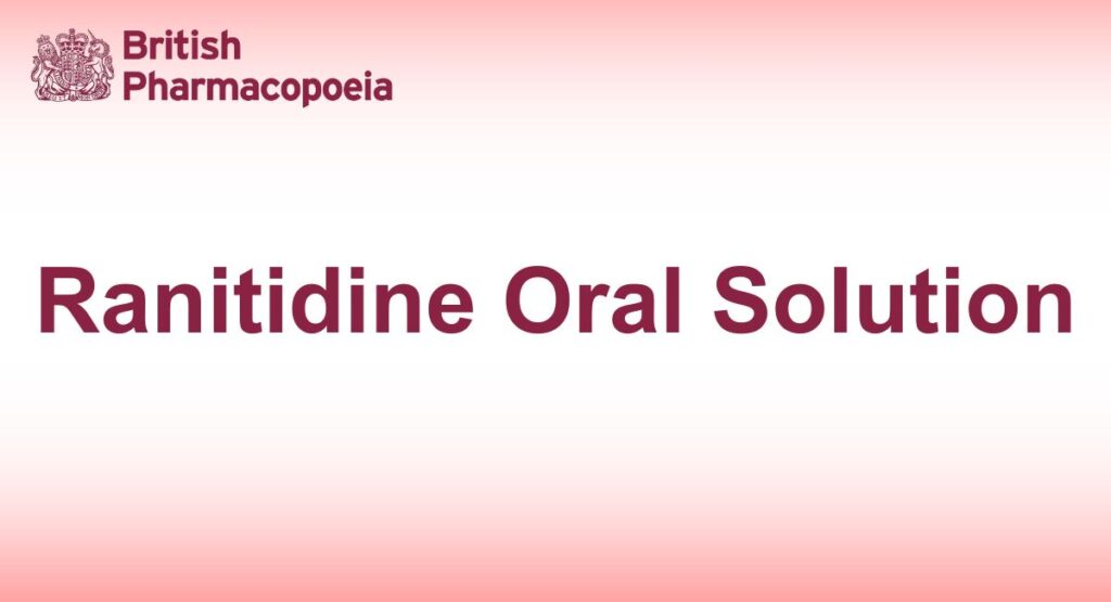Ranitidine Oral Solution