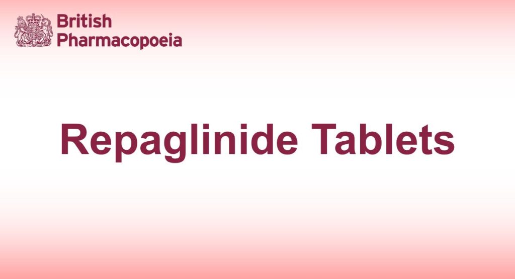 Repaglinide Tablets