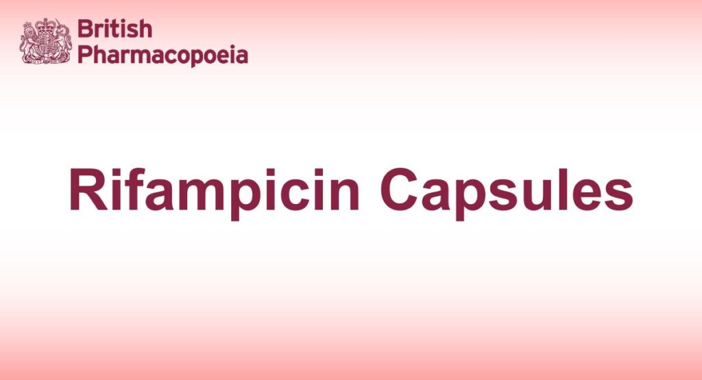 Rifampicin Capsules