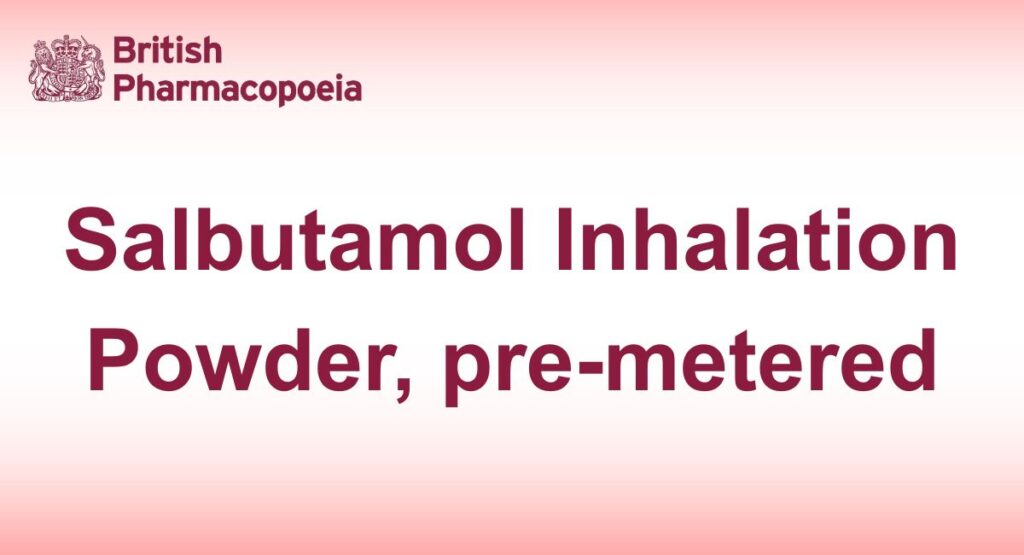 Salbutamol Inhalation Powder