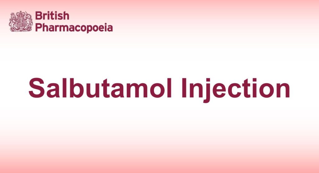 Salbutamol Injection