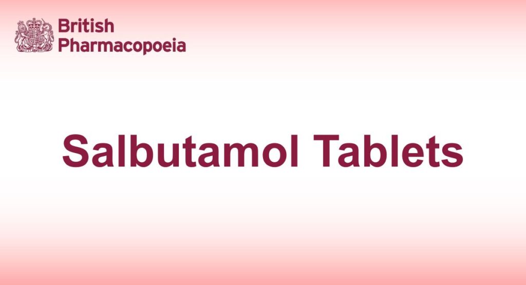 Salbutamol Tablets