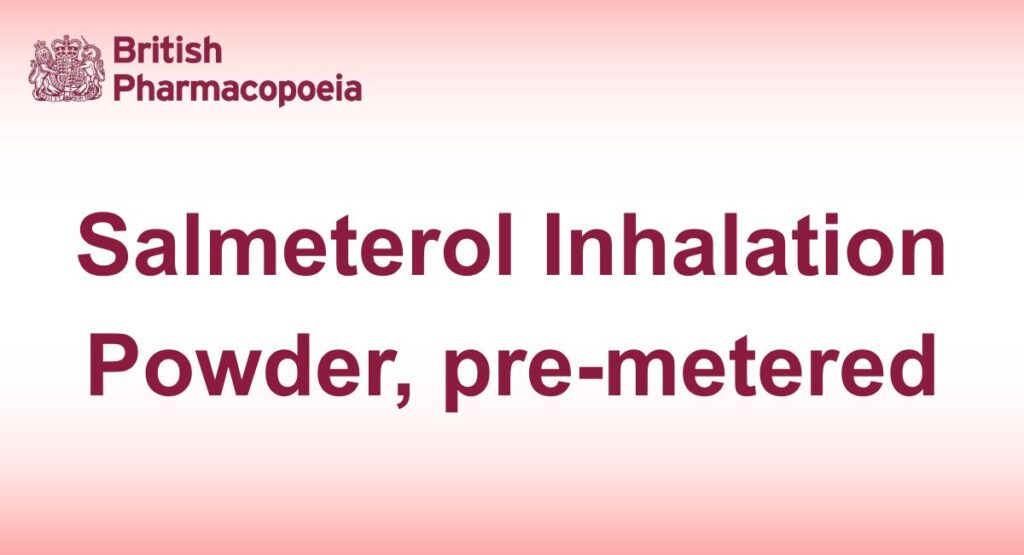 Salmeterol Inhalation Powder