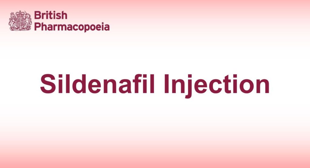 Sildenafil Injection