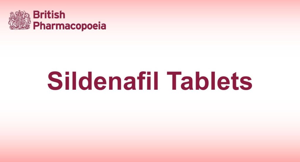 Sildenafil Tablets