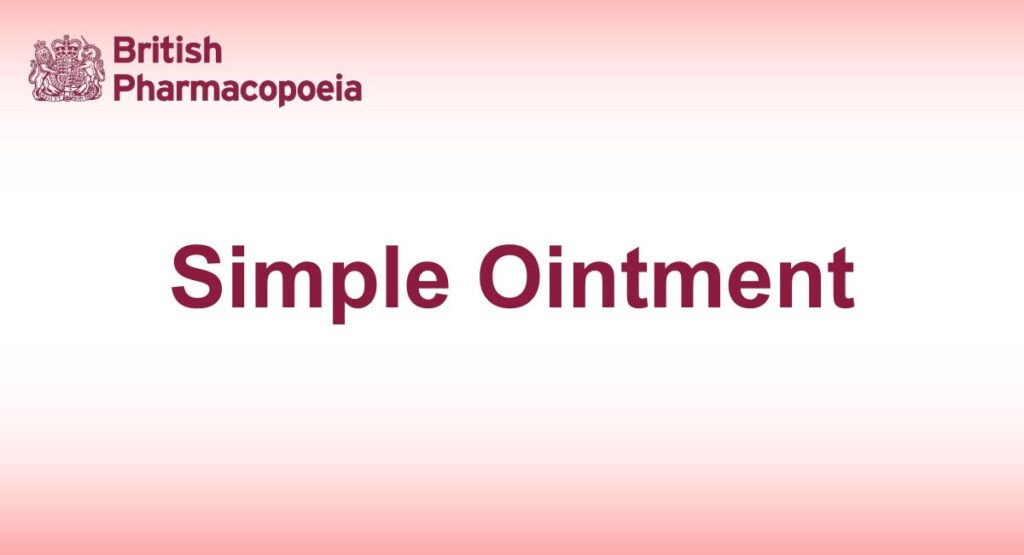 Simple Ointment