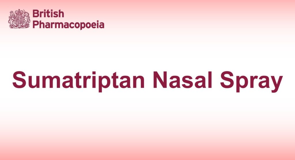 Sumatriptan Nasal Spray