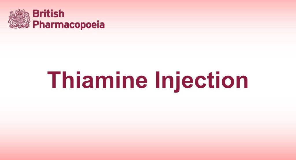 Thiamine Injection