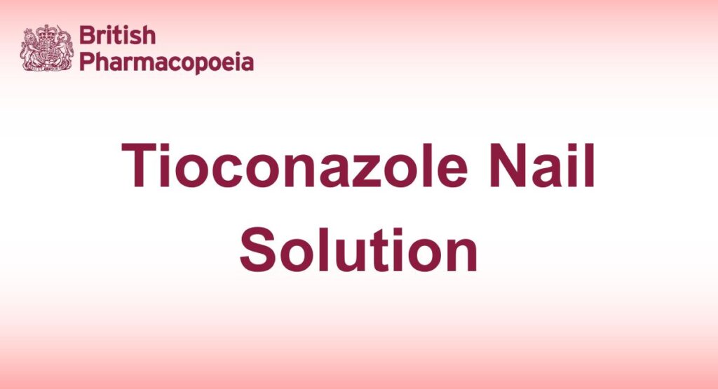 Tioconazole Nail Solution