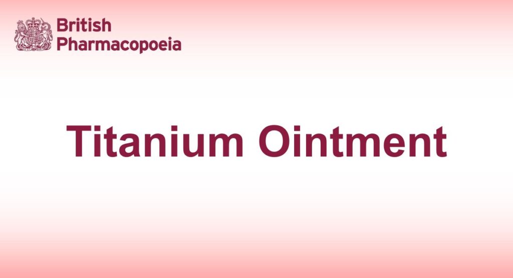 Titanium Ointment