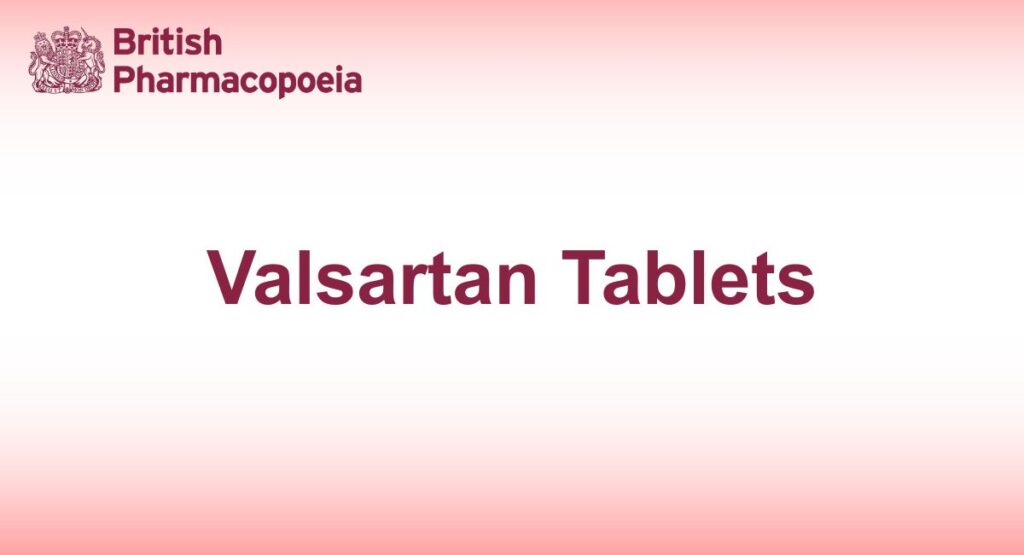 Valsartan Tablets