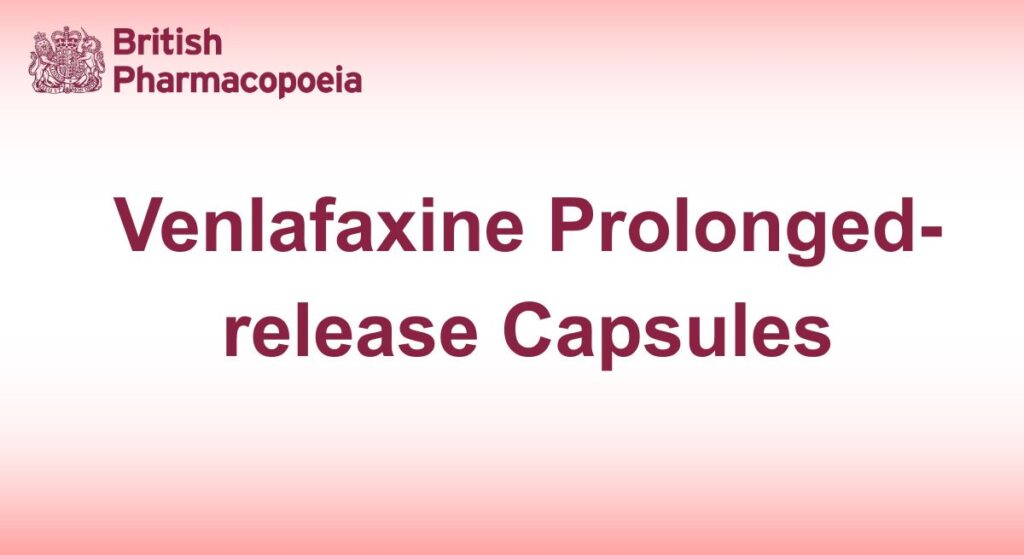 Venlafaxine Prolonged-release Capsules