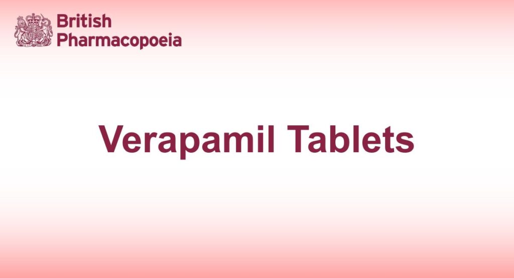 Verapamil Tablets