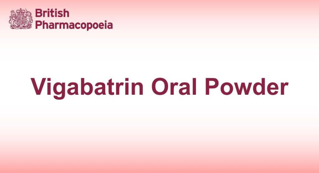 Vigabatrin Oral Powder