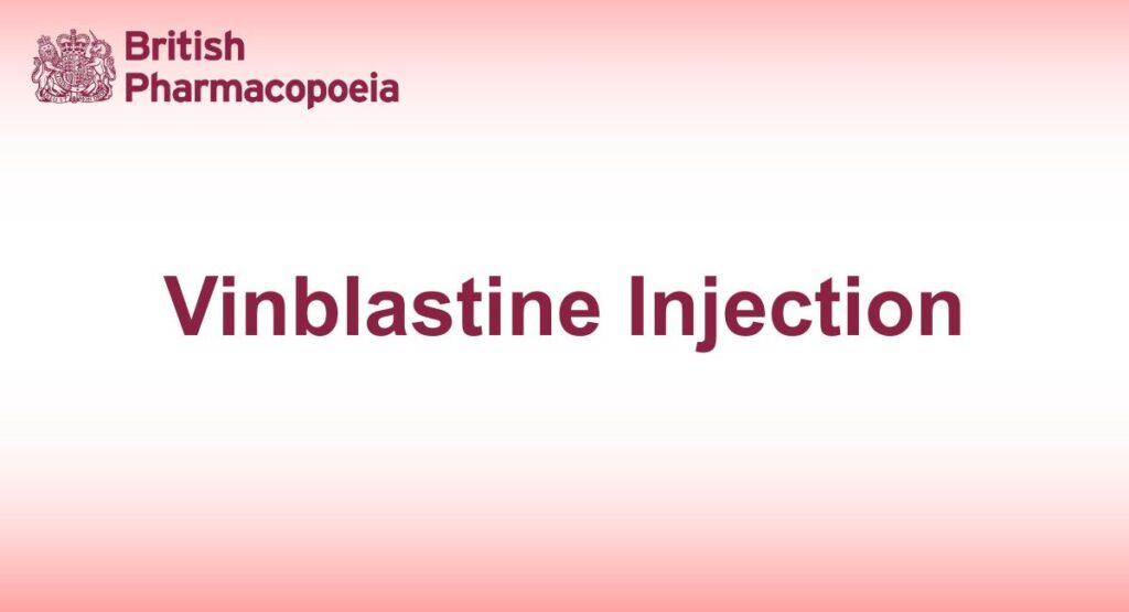 Vinblastine Injection