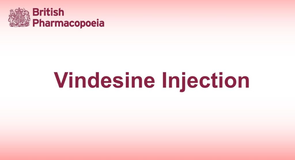 Vindesine Injection