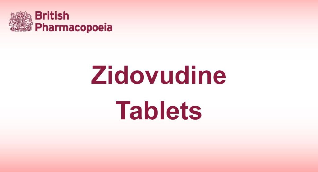 Zidovudine Tablets