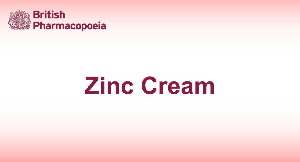 Zinc Cream