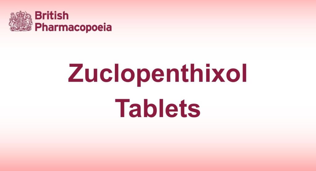 Zuclopenthixol Tablets