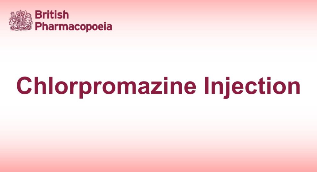 Chlorpromazine Injection