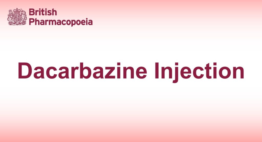 Dacarbazine Injection