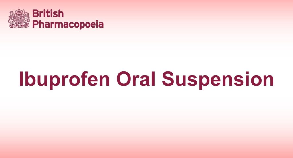 Ibuprofen Oral Suspension