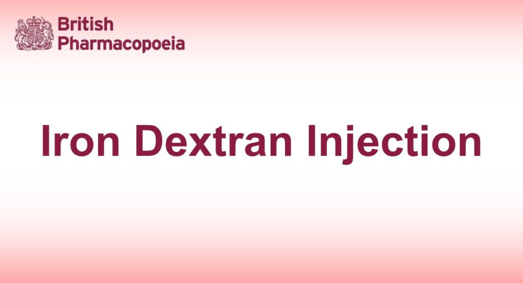 Iron Dextran Injection
