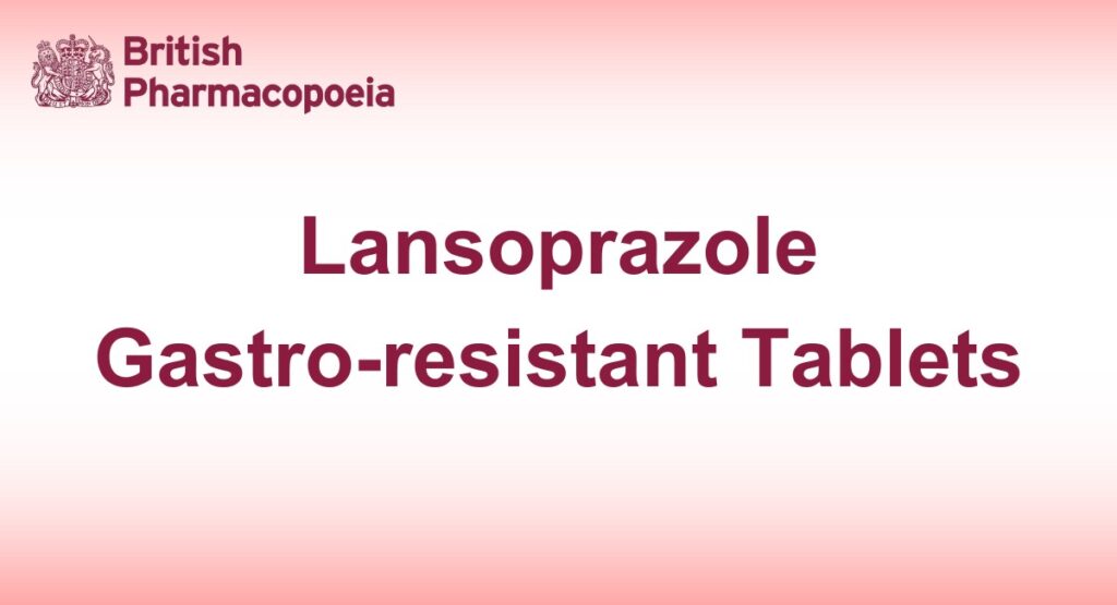Lansoprazole Gastro-resistant Tablets