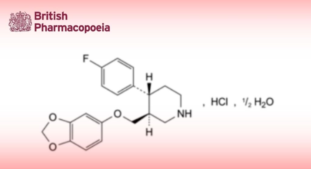 Paroxetine Hydrochloride Hemihydrate