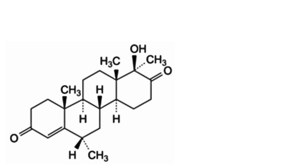 17aβ-hydroxy-6,17a-dimethyl-D-homoandrost-4-ene-3,17-dione
