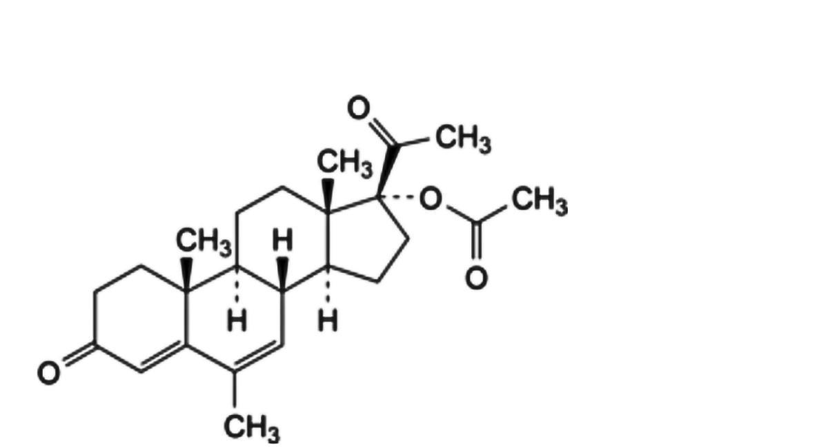 6-methyl-3,20-dioxopregna-4,6-dien-17-yl acetate (megestrol acetate)