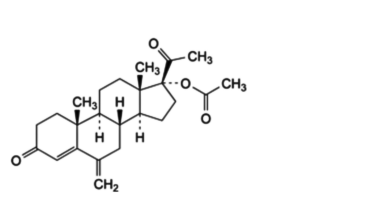 6-methylidene-3,20-dioxopregn-4-en-17-yl acetate (6-methylenehydroxyprogesterone acetate)