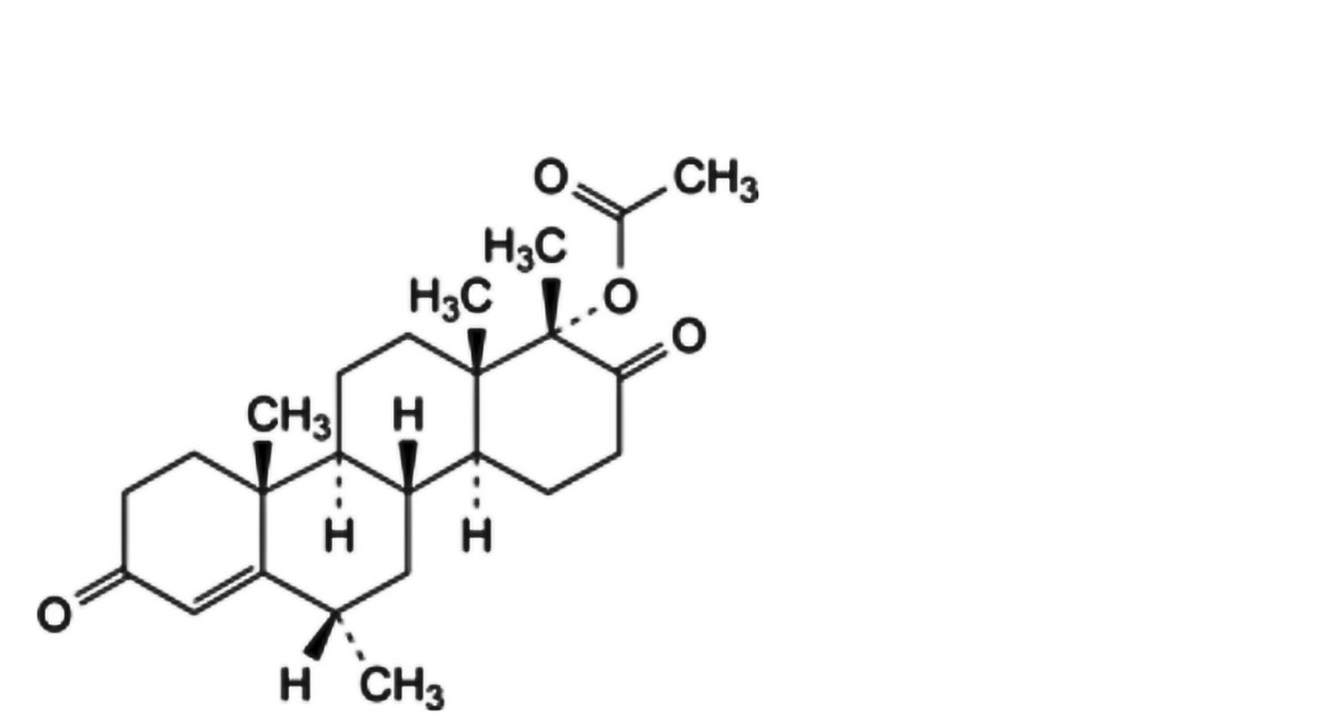 6α,17a-dimethyl-3,17-dioxo-D-homoandrost-4-en-17aα-yl acetate,