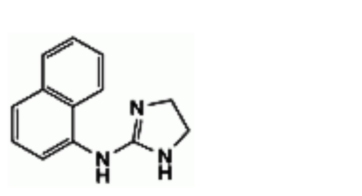 A. N-(naphthalen-1-yl)-4,5-dihydro-1H-imidazol-2-amine,