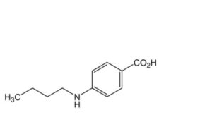 B. 4-(butylamino)benzoic acid,