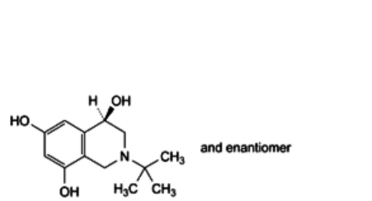 B. (4RS)-2-tert-butyl-1,2,3,4-tetrahydroisoquinoline-4,6,8-triol,