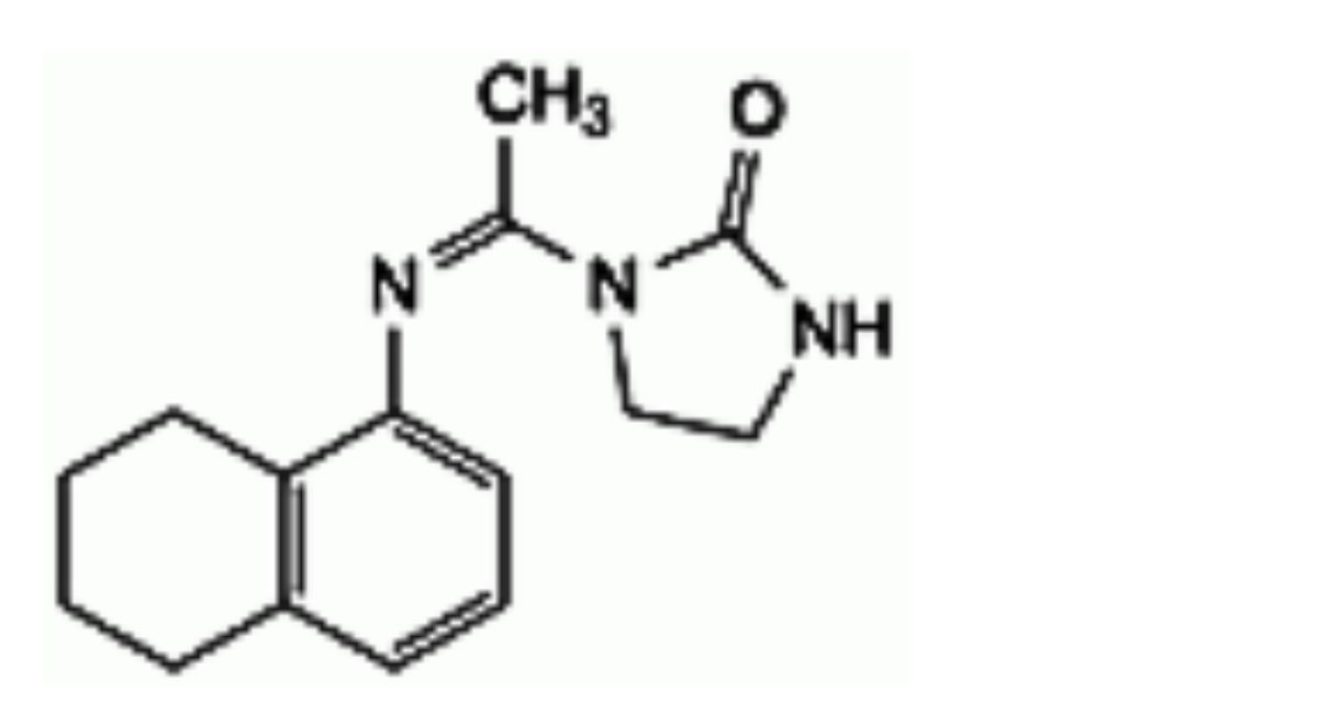 C. 1-[(1Z)-N-(5,6,7,8-tetrahydronaphthalen-1-yl)ethanimidoyl]imidazolidin-2-one