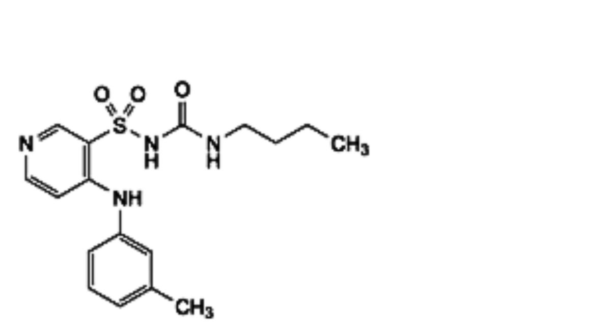 D. 1-butyl-3-[[4-[(3-methylphenyl)amino]pyridin-3-yl]sulfonyl]urea,
